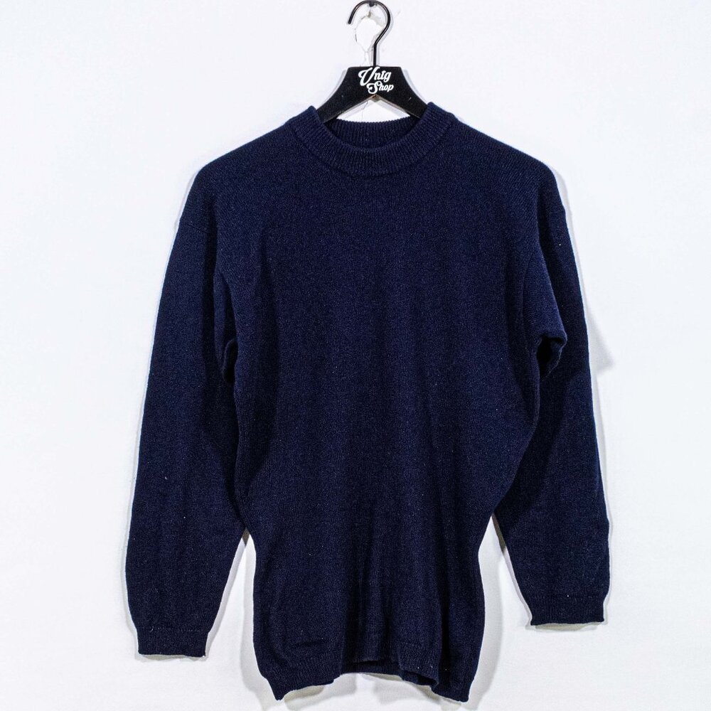 Johnstons of Elgin Sweater Lambswool Scotland Size 36 VTG Mens Classic Preppy